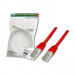   Digitus UTP Cat.5e AWG 26/7 5m Red (DK-1511-050/R)