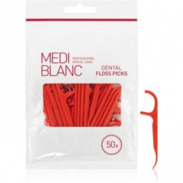   MEDIBLANC Dental Floss Picks зубочистки з міжзубними нитками 50 кс