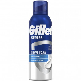 Gillette Піна для гоління  Series Conditioning з маслом какао, 200 мл