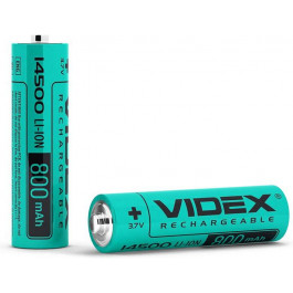   VIDEX 14500 800mAh Li-Ion 1шт (23810)