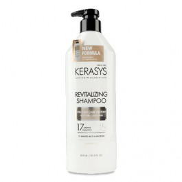 KeraSys Шампунь для волос  Hair Clinic Revitalizing Shampoo Оздоравливающий, 600 мл (8801046848890)