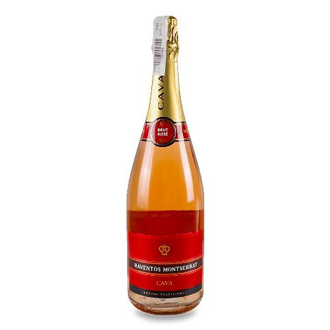 Portaceli Вино ігристе Raventos Montserrat Cava rose, 0,75 л (8423170013182) - зображення 1
