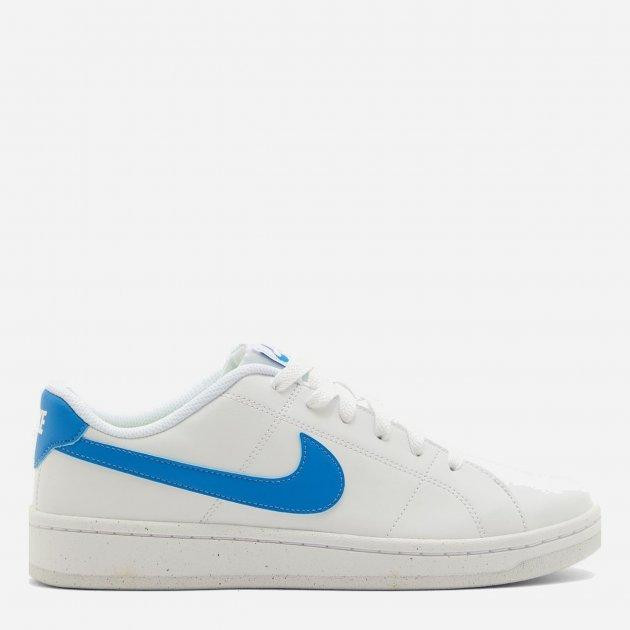 Nike Мужские кеды  Court Royale 2 Nn DH3160-103 40 (7) 25 см Белые с синим (195869027838) - зображення 1