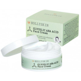   Hollyskin Крем для лица  Glycolic AHA Acid Face Cream с гликолевой кислотой 50 мл (4823109700628)