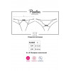 Obsessive Стрінги Obsessive Picantina otwarte (Чорний, L/XL) (63363) - зображення 4