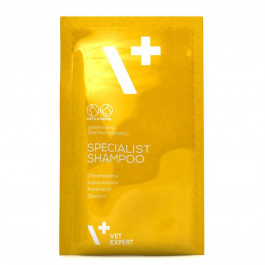 VetExpert Specialist Shampoo шампунь для собак та котів антибактеріальний 15 мл 20 шт (201224)