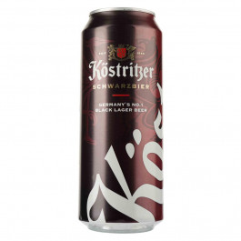 Kostritzer Пиво "" Schwarzbier, in can, 0.5 л (4014964112514)
