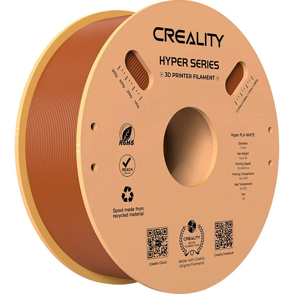 Creality Hyper PLA Filament 1кг 1.75мм коричневий (3301010382) - зображення 1