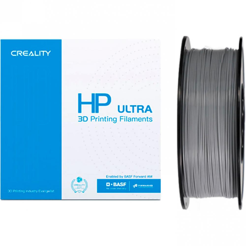 Creality HP ULTRA PLA Filament (пластик) для 3D принтера CREALITY 1кг, 1.75мм, сірий (3301010282) - зображення 1