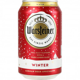   Warsteiner Пиво  Winter темне 5.6% 0.33 л з/б (4000856006696)