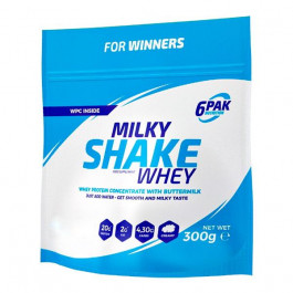 6PAK Nutrition Milky Shake Whey 300 g /10 servings/ Vanilla Ice Cream