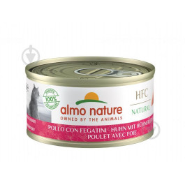 Almo Nature HFC Natural Adult Cat Chicken Liver 70 г (8001154124583)