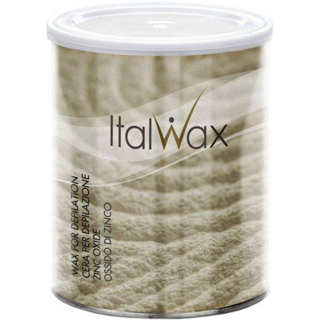 ItalWax Теплий віск для депіляції  Цинк у банку 800 мл (8032835162105) - зображення 1