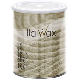   ItalWax Теплий віск для депіляції  Цинк у банку 800 мл (8032835162105)