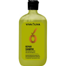 Вкусные Секреты Відновлюючий шампунь  Оливкова та арганова олія, для пошкодженного волосся, 400 мл