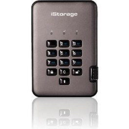   iStorage diskAshur PRO2 4 TB USB 3.1 Encrypted Portable Hard Drive (IS-DAP2-256-4000-C-G)