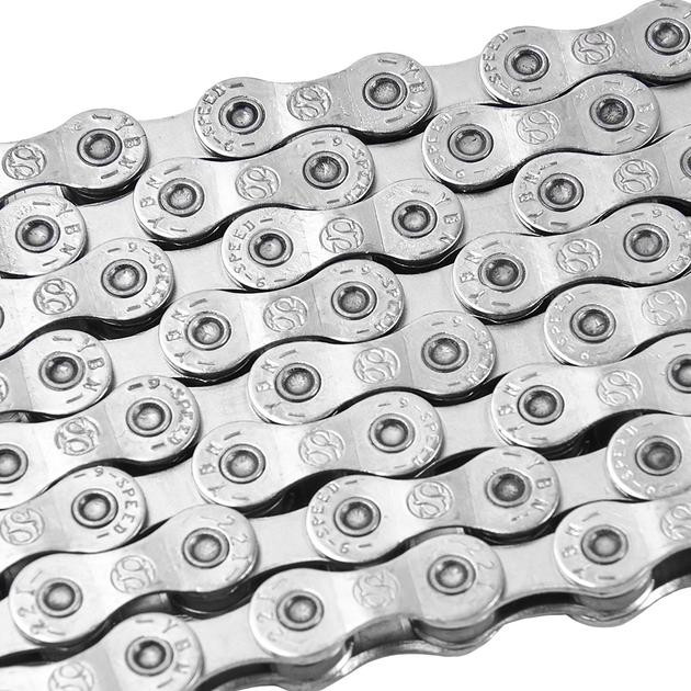Grey's Ланцюг велосипедний  9 шв., 116 ланок, S9 Silver/Silver (GR24209) - зображення 1