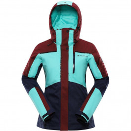 Alpine Pro Жіноча гірськолижна куртка  Malefa turquoise/blue (007.016.0301) XS