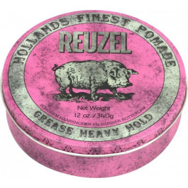   Reuzel Помада для укладання волосся  pink heavy hold grease, REU009, 340 г