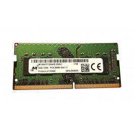 Micron 8 GB SO-DIMM DDR4 2666 MHz (MTA8ATF1G64HZ-2G6H1)