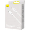 Baseus Superior Series Fast Charging Data Cable Type-C to Type-C 100W 2m White (CATYS-C02) - зображення 5