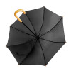 Bergamo Зонт-трость  Promo 45100-3 полуавтомат Черный (3609374904999) - зображення 5