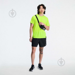   New Balance Жовта чоловіча футболка  Accelerate Tee nblMT23222THW