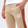 PUMA Бежеві чоловічі спортивнi штани  T7 ICONIC Track Pants (s) PT 539485/83 - зображення 4
