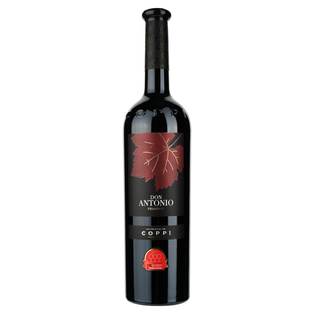 Coppi Вино  Don Antonio Primitivo красное сухое 14.5% 0.75 л (8033028260196) - зображення 1