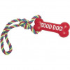 Camon Іграшка для собак  Кістка з мотузкою, вініл, 39 см, в асортименті (8019808170855) - зображення 1