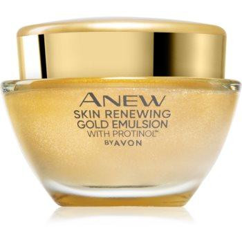 AVON Anew Skin Renewing Gold Emulsion зволожуючий нічний крем проти зморшок 50 мл - зображення 1