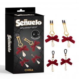   Chisa Novelties Затискачі на соски  Nipple Jewelry Play Kit-Senuelo (87855 /CN-732487855)