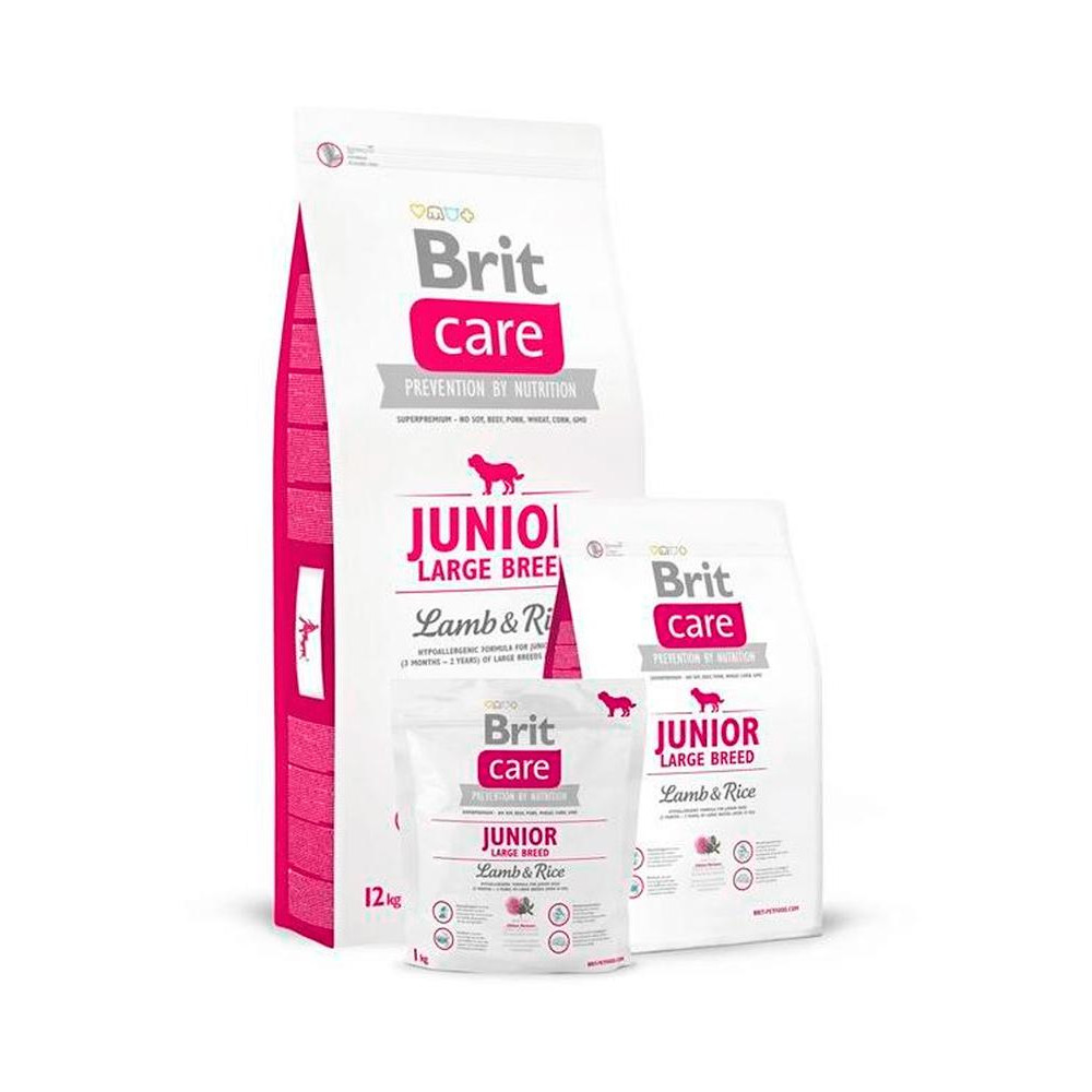 Brit Care Junior Large Breed Lamb & Rice - зображення 1