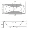 Besco Avita 180x80 (правая) - зображення 3