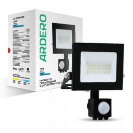   Ardero LL-2010ARD 10W 800Lm 6500K з датчиком (80021)