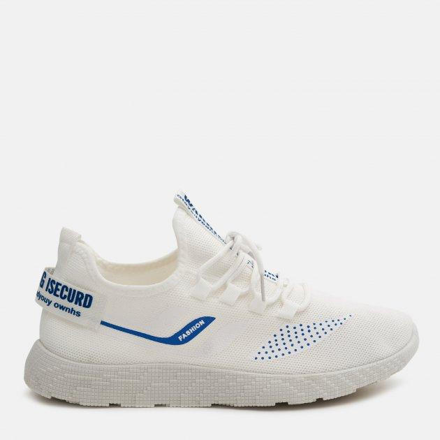 Idealshoes Чоловічі кросівки  N54 44 27 см Білі з синім (2400000253983) - зображення 1