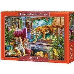 Castorland Тигры дома, 3000 элементов (C-300556)