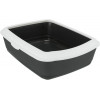 Trixie Classic Litter Tray - туалет с рамой  для кошек Темно-серый (40184) - зображення 1