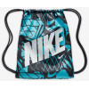 Nike Сумка  Y Nk Drawstring-Cat Aop 1 DV6144-015 Чорний/Синій/Білий (196604975063) - зображення 1