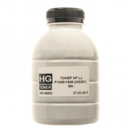HG toner Тонер HP LJ P1005/1606 60г (HG361-060)