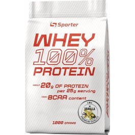 Sporter Whey 100% Protein 1000 g /40 servings/ Vanilla
