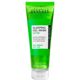   Revuele Нічна детокс-маска для обличчя  Sleeping Gel Mask Зелена 80 мл (5060565105980)