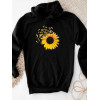 Love&Live Худи  Flying sunflower-2 LLP02433 L Чорне (LL2000000393803) - зображення 1