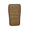 GFC Tactical Нашивка 3D Beer drinking infidel - Coyote (1152201128(GFT-30-004702)) - зображення 1