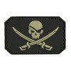 GFC Tactical Нашивка 3D Pirate Skull - чорна (1152203505(GFT-30-006375)) - зображення 1