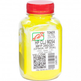 AHK Тонер для HP CLJ M254/ MFP280/ 281 бутль 60г Yellow (1505189)