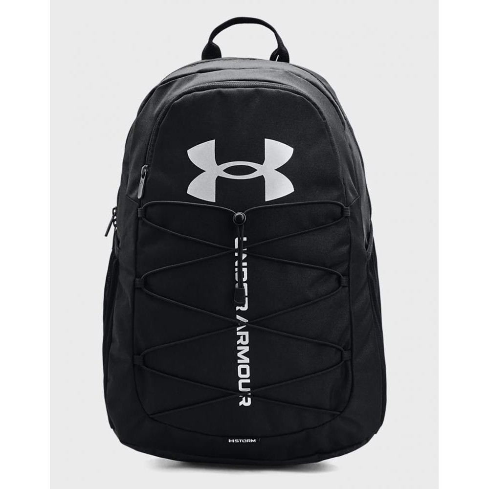 Under Armour Hustle Sport Backpack / Black/Silver (1364181.001) - зображення 1