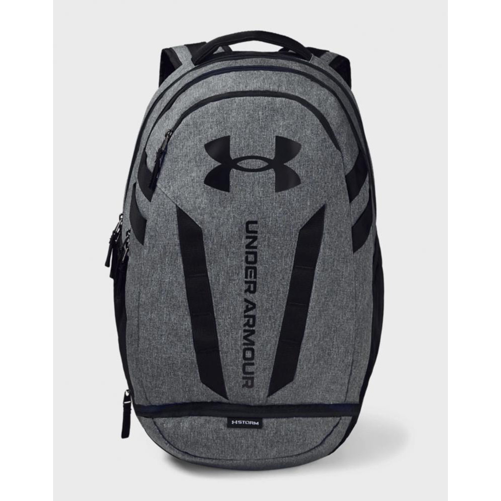 Under Armour Hustle 5.0 Backpack / Black/Graphite Medium Heather (1361176-002) - зображення 1