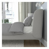 IKEA TUFJORD Каркас ліжка з оббивкою, Tallmyra білий/чорний/LOnset, 160x200 см (095.553.40) - зображення 6