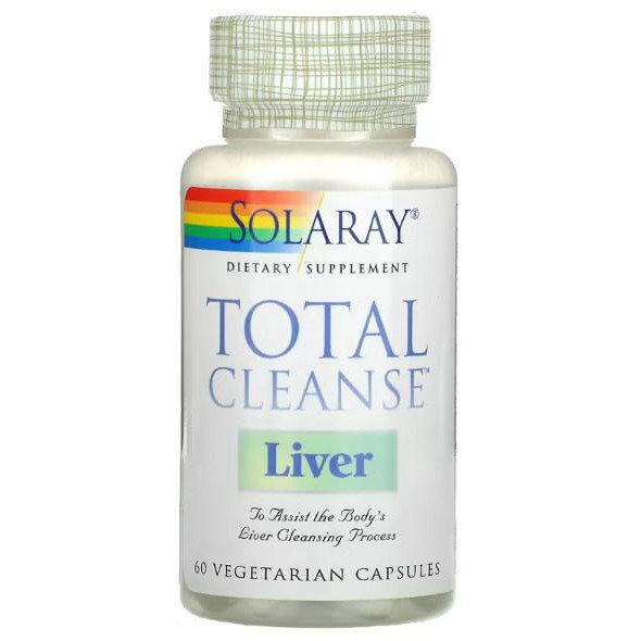 Solaray Total Cleanse Liver 60 Caps - зображення 1